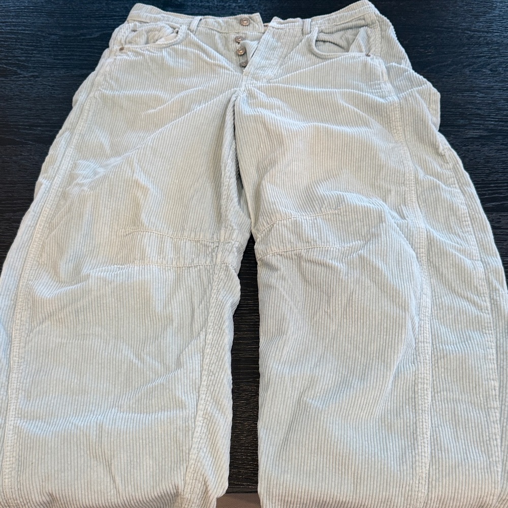 We The Free Light Blue Corduroy Pants